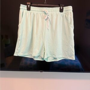 Amazon Essentials Mint Women's High Waist Shorts